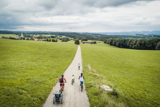 Radfahrer im Allgäu
