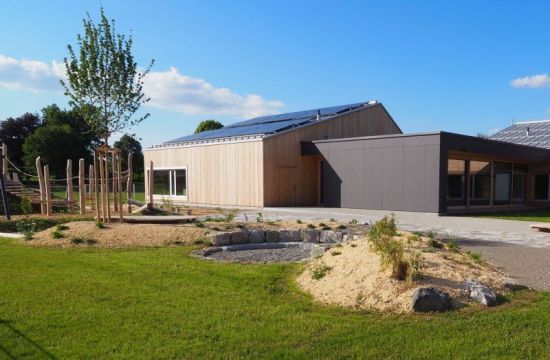 Kindergarten mit neuer Solaranlage