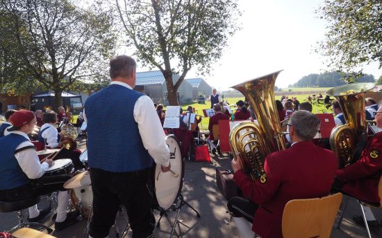Musiker spielen