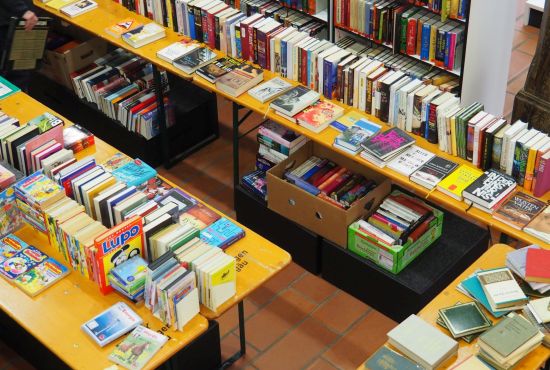 Viele Bücher