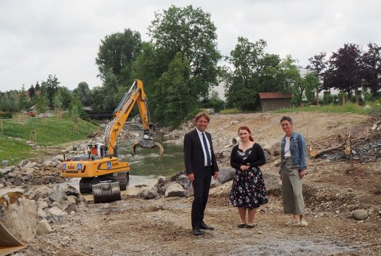 Besuch von Abgeordneter Brugger