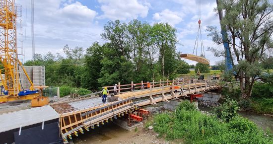 Baustelle Brücke