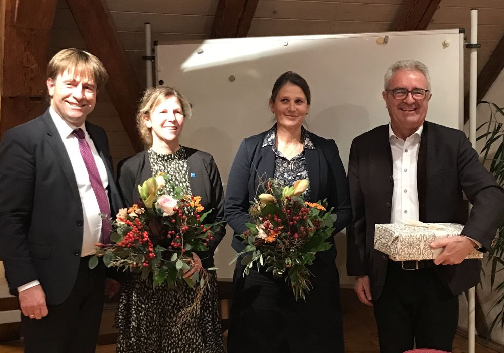 Zwei Männer und zwei Frauen