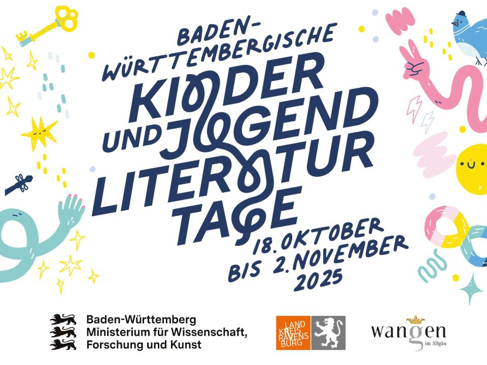 Werbelogo für die Kinder- und Jugendliteraturtage 