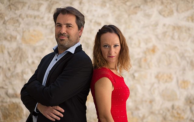 Ein Mann und eine Frau