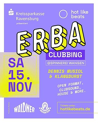 Plakat für das Event