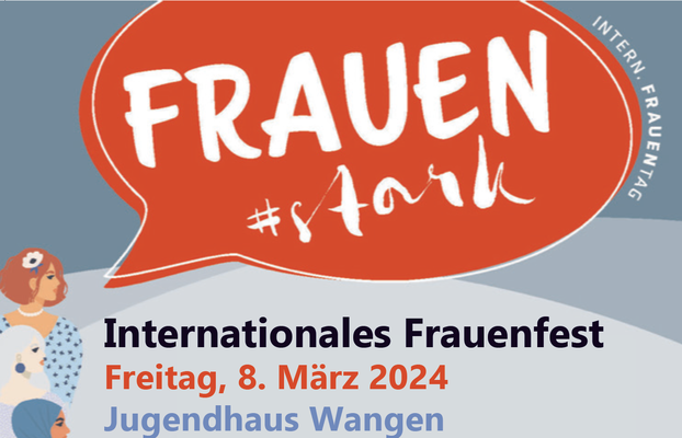 Plakat-Ausschnitt zum Frauentag