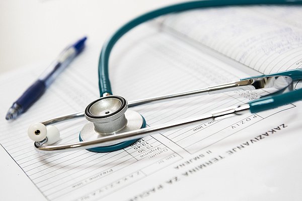 Stestoskop auf einer Liste