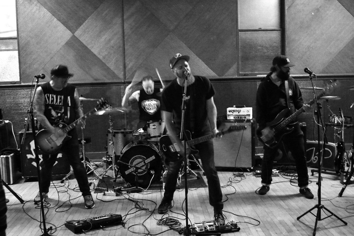 Band mit vier Personen
