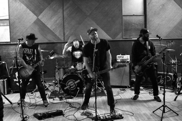 Band mit vier Personen