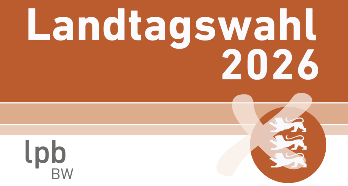 Logo: Braune Fläche mit weißem Schriftzug.