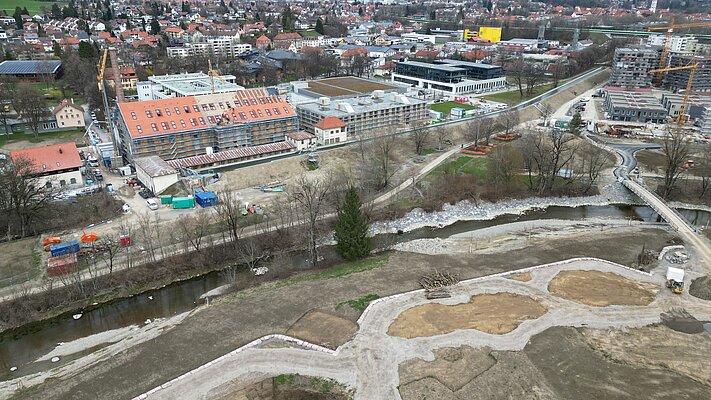 Blick über einen Teil der ERBA