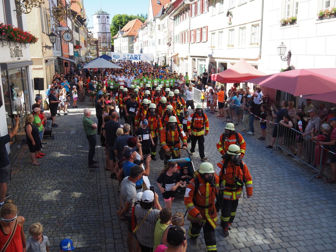 Viele Läufer in der Herrenstraße