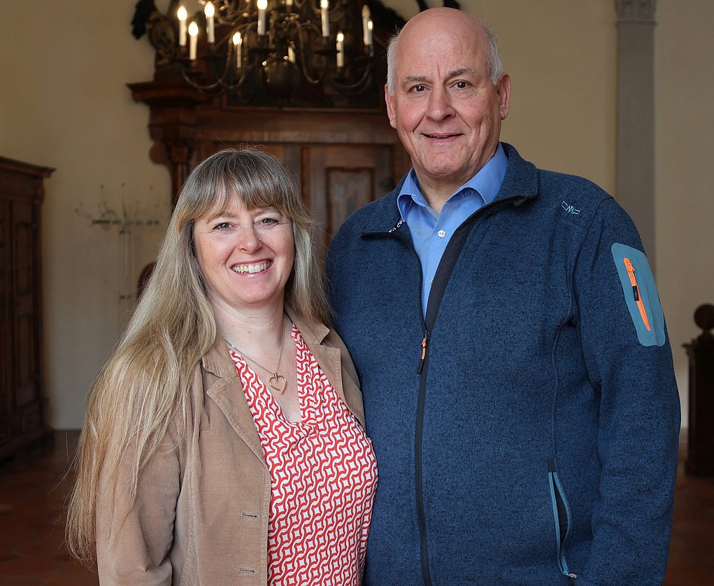 Ein Mann und eine  Frau