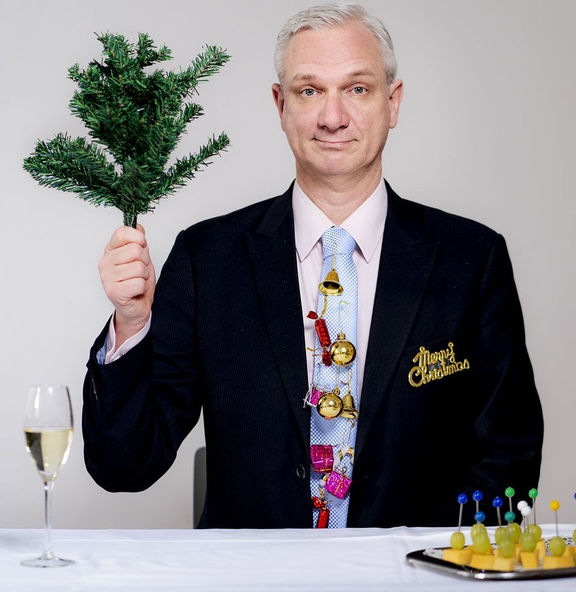 Weihnachtliches Porträt von Hans Gerzlich