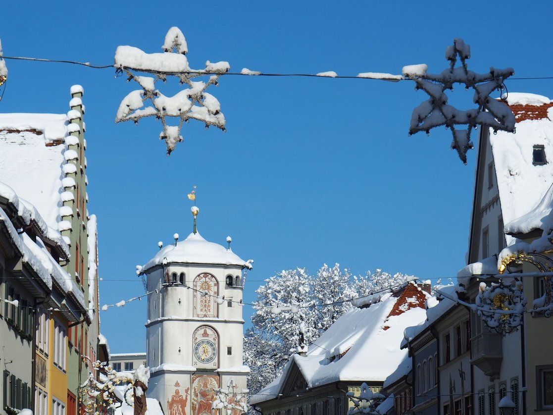 Frauentor im Schnee