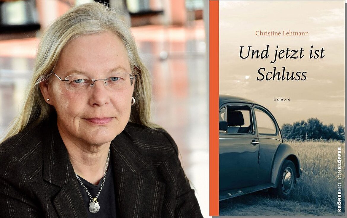 Christine Lehmann und Buchtitelseite