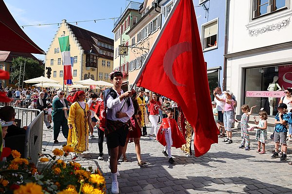 Gruppe der türkischen Schule