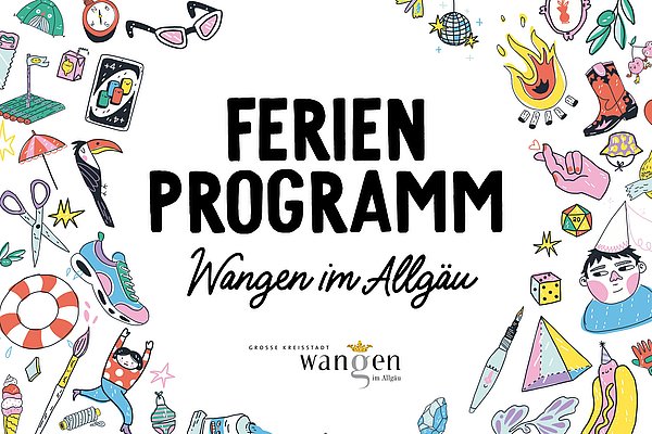 Grafik des Kinderferienprogramms.