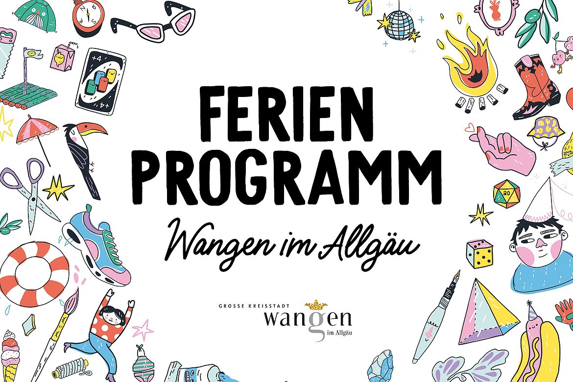 Grafik des Kinderferienprogramms.