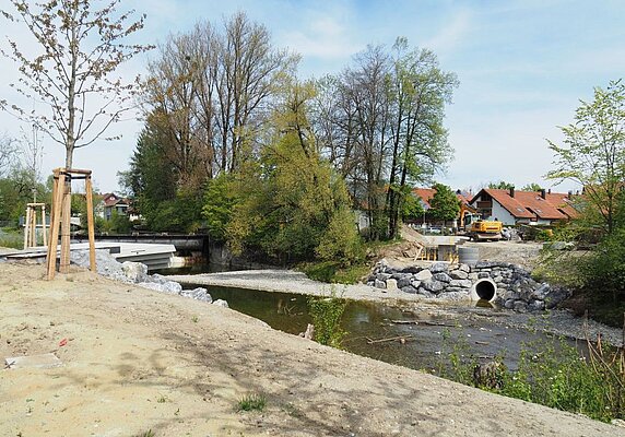 Baustelle Brücke am Klösterle