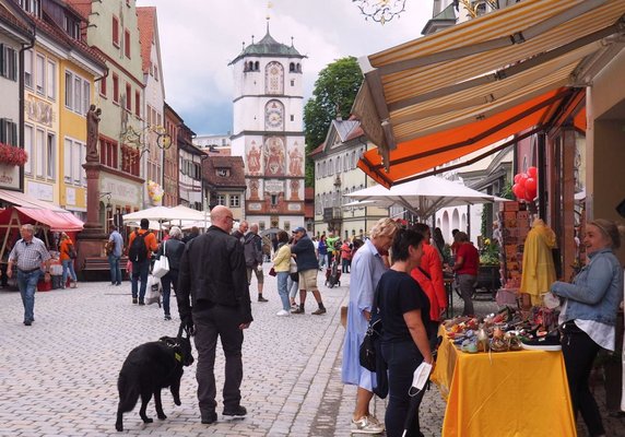 Flohmarktszene