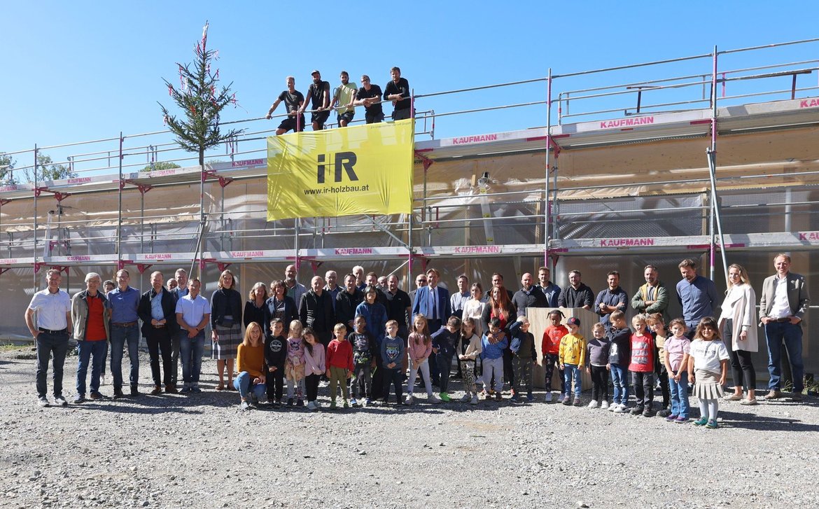 Richtfest am Kindergarten Auwiesen