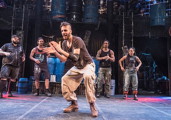 Dominik Schad mit STOMP