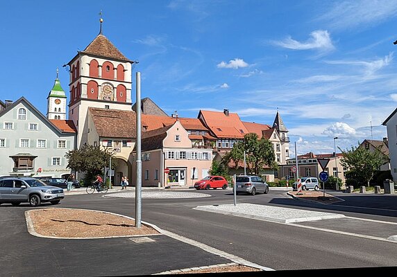 Baustelle Kreisverkehr am Martinstor