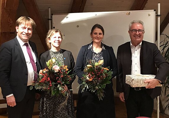 Zwei Männer und zwei Frauen